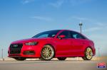 Audi A3 Sedan S-Line on Vossen Wheels (VWS-2) 2016 года